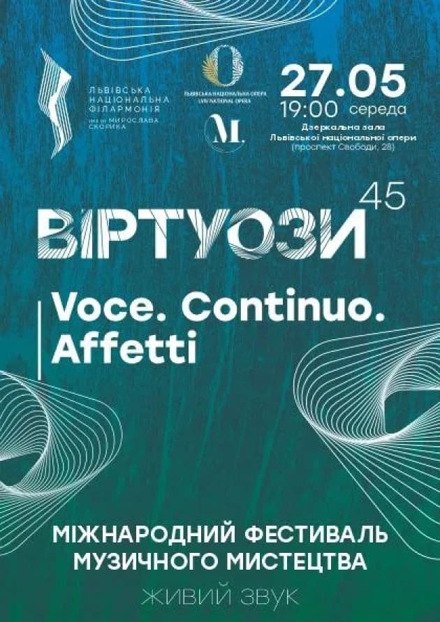 Voce. Continuo. Affetti.