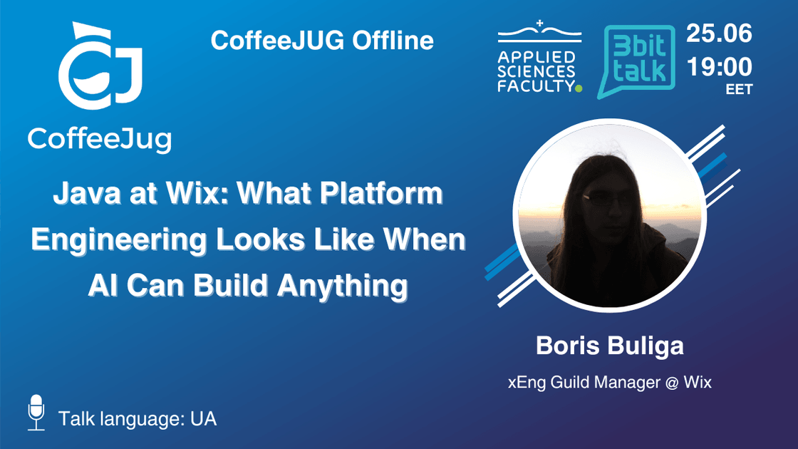 Offline event “Java at Wix: What Platform Engineering Looks Like When AI Can Build Anything” by CoffeeJug